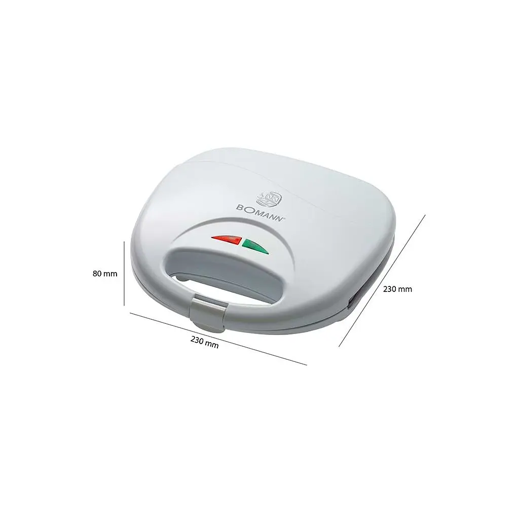 Сендвічниця Bomann ST5016 CB white (ST5016CB white) - фото 6