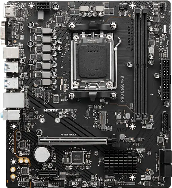 Материнская плата MSI PRO B650M-B - фото 5