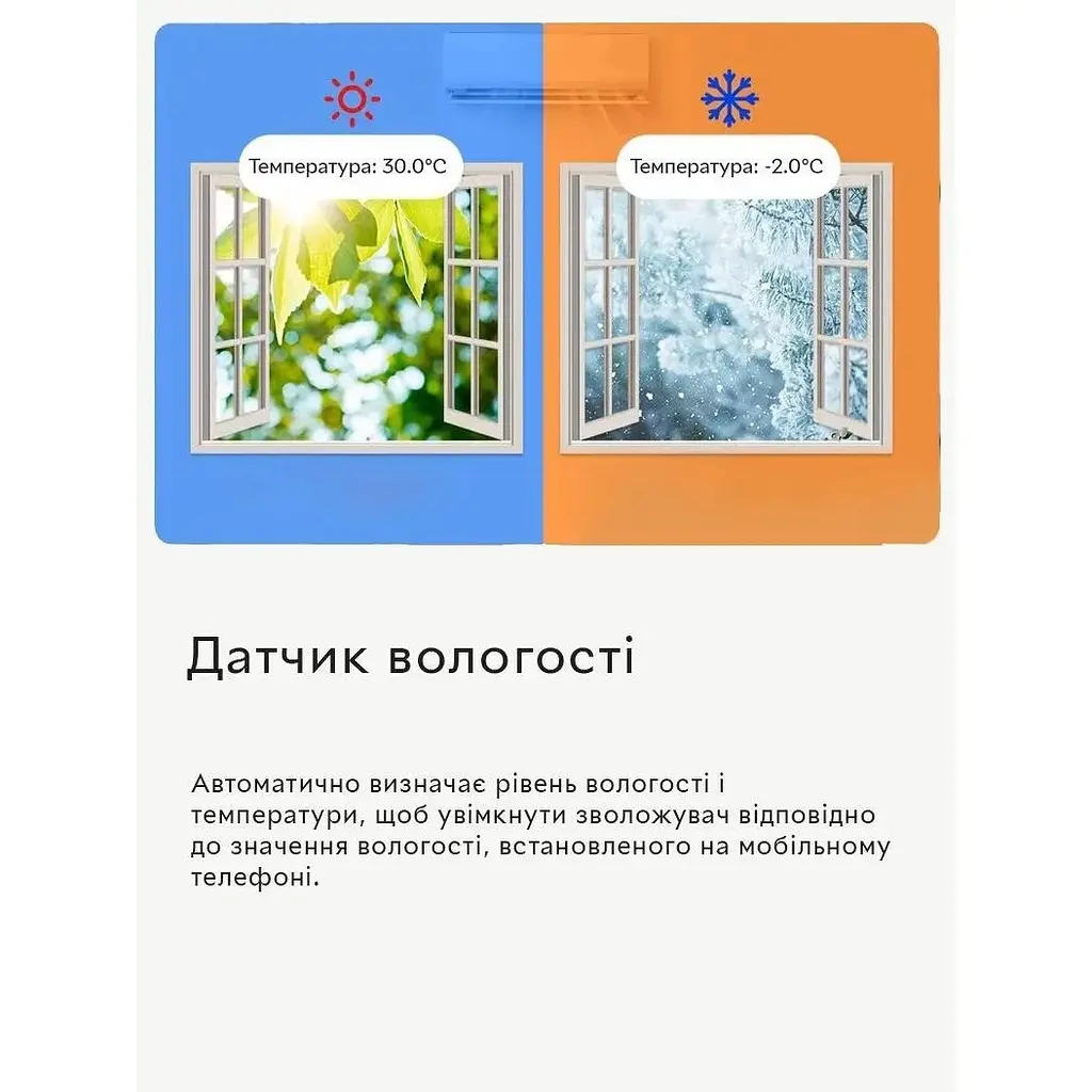 Розумний Wi-Fi датчик температури та вологості повітря Tuya SmartLife Model №4, Black wifi термометр, гігрометр + IR Remote - фото 3
