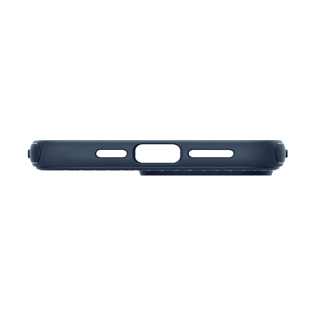 Чехол Spigen Mag Armor MagSafe для iPhone 15 Pro Navy Blue (ACS06737) + защитное стекло - фото 6