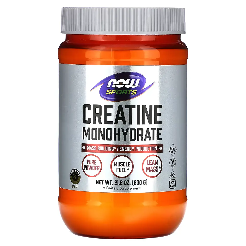 Креатин Now Sports Моногідрат Creatine Powder - 600г