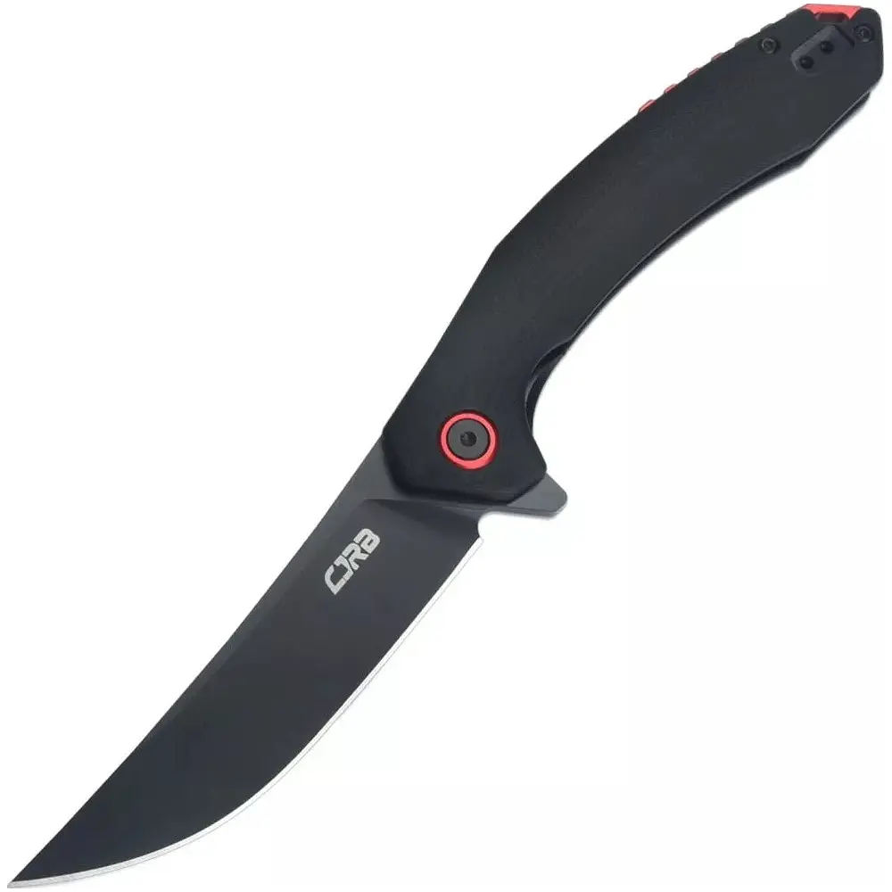 Ніж CJRB Gobi Чорний Blade, AR-RPM9 Steel, ц:чорний