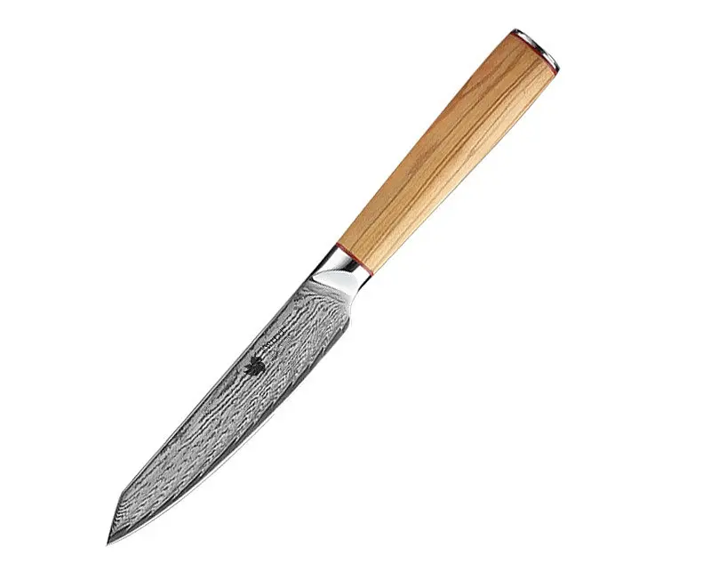 Ніж універсальний Damascus DK-OK 4007 AUS-10 сталь 67 шарів