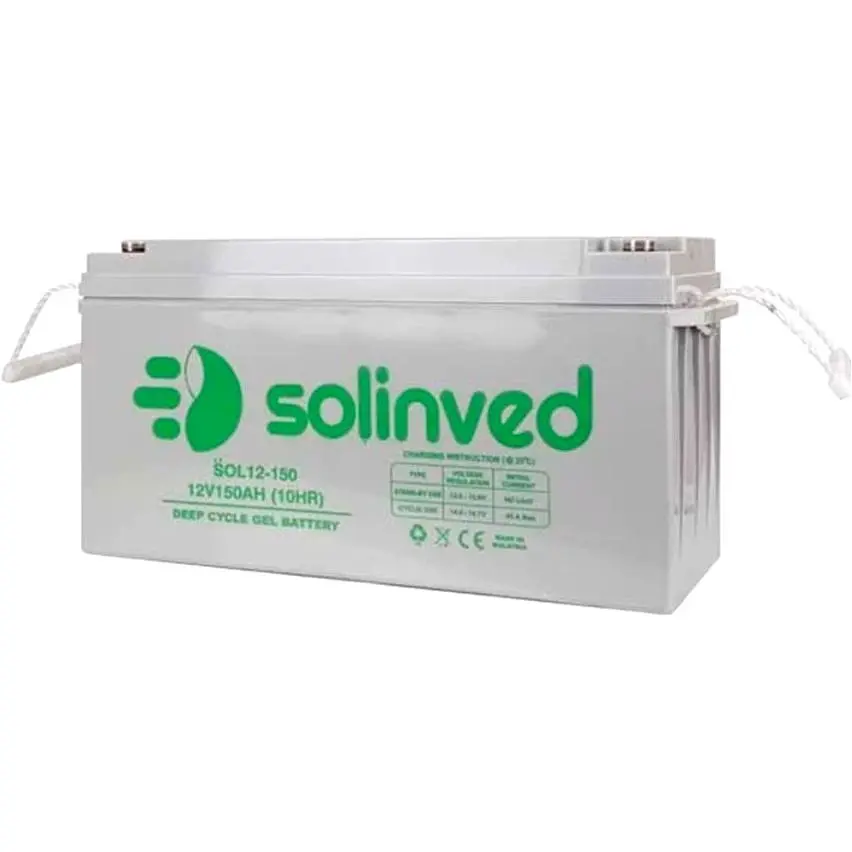 Акумуляторна батарея GEL Solinved 15012 12V 150Ah - фото 2