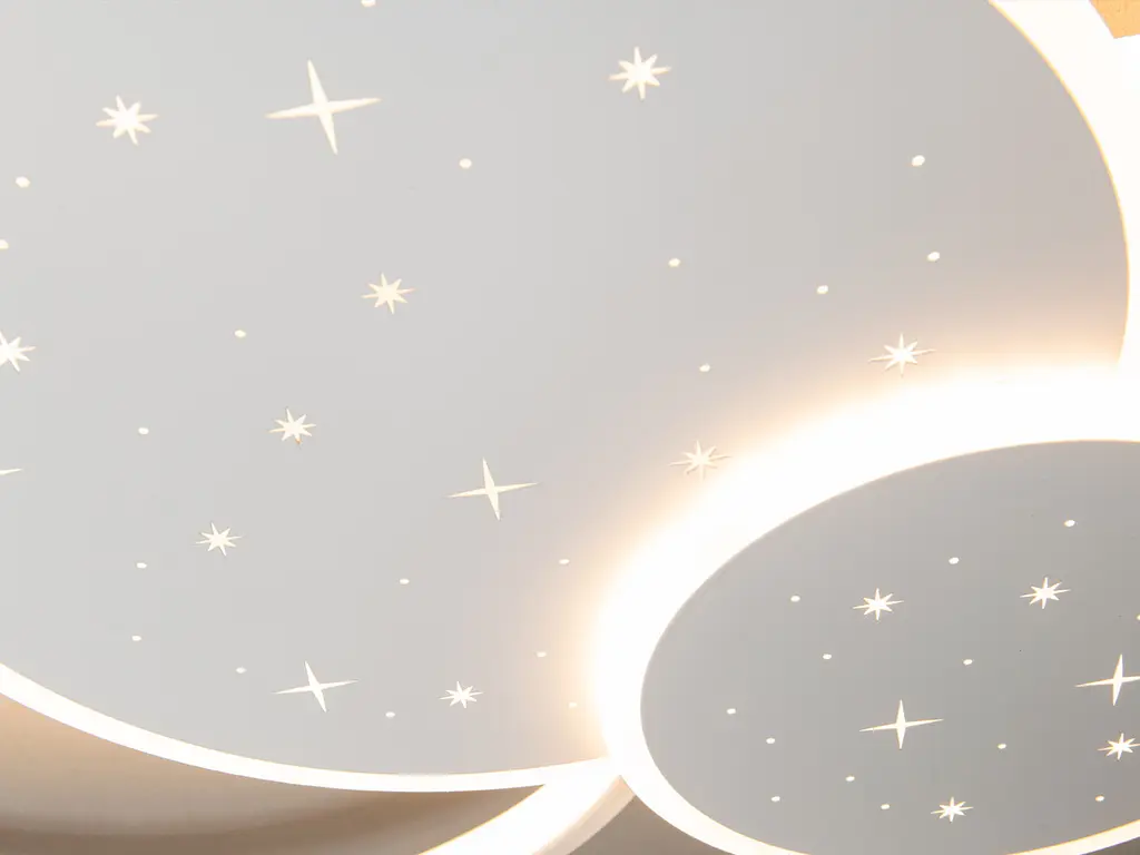 Люстра стельова LED Diasha 2448WH dimmer 2448WH, 115W, 68 см, біла, сучасний стиль для вітальні, спальні, кухні, офісу - фото 5