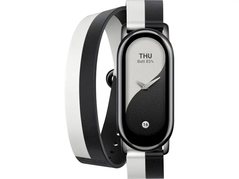 Ремінець Xiaomi для Mi Smart Band 8 Black/White (BHR7296CN)