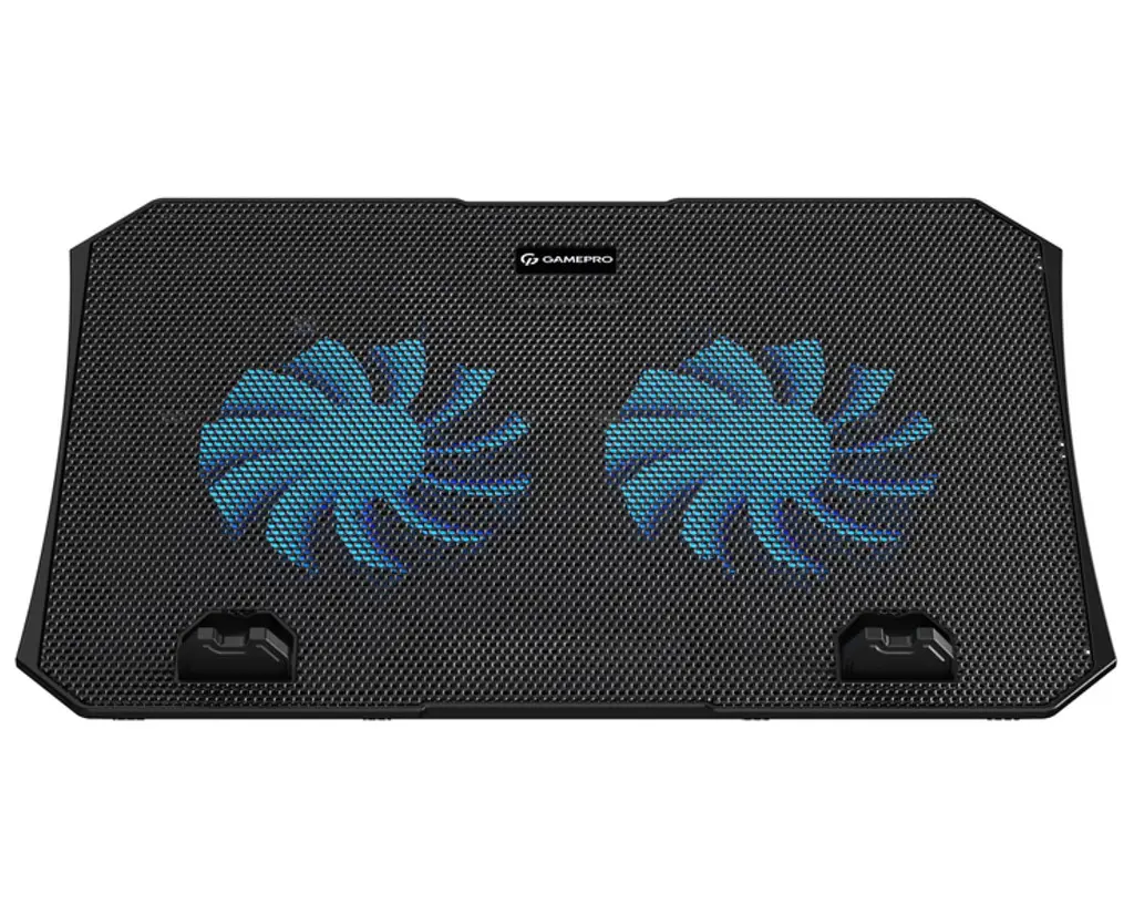Охлаждающая подставка для ноутбука до 15.6 дюймов GamePro GPCP-413 2xUSB 2xfans - фото 2
