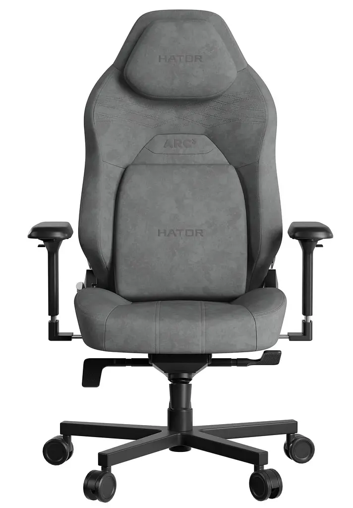 Ігрове крісло HATOR Arc 3 S Velour Grey (HTC3446S)