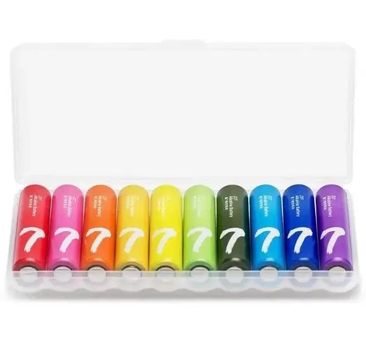 Батарейки ZMI Rainbow AAA Alkaline (AA701) набір 10 штук - фото 3