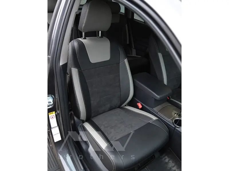 Авточохли модельні MW Brothers для Toyota Highlander II c 2008 - фото 5