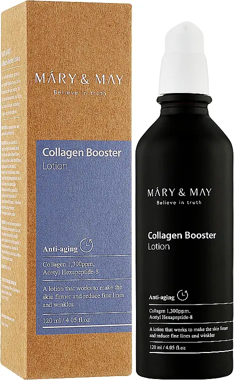 Лосьйон для обличчя з колагеном Mary & May Collagen Booster Lotion 120 мл - фото 2