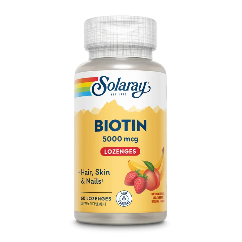 Біотин Biotin 5000mcg - 60 льодяників