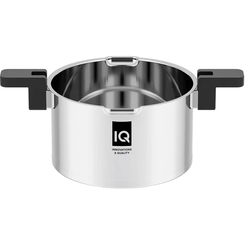 Каструля IQ Be Smart з кришкою 22 см 4.2 л (IQ-2053-22) - фото 4