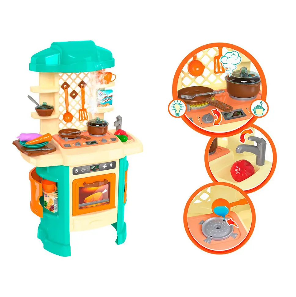 Детский игровой набор "Кухня" ТехноК 5637TXK, 29 предметов - фото 2