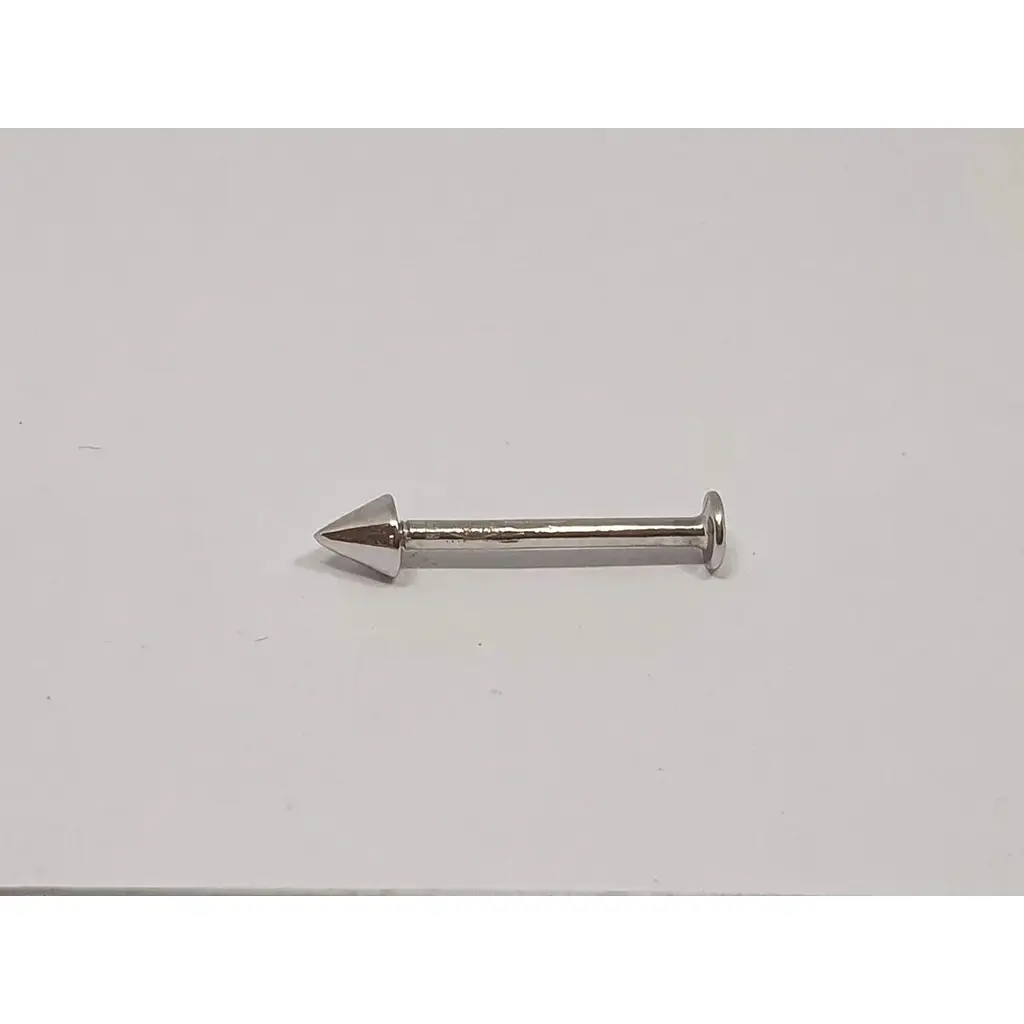 Серебряная серьга для пирсинга губы Dear. 7016С - фото 2