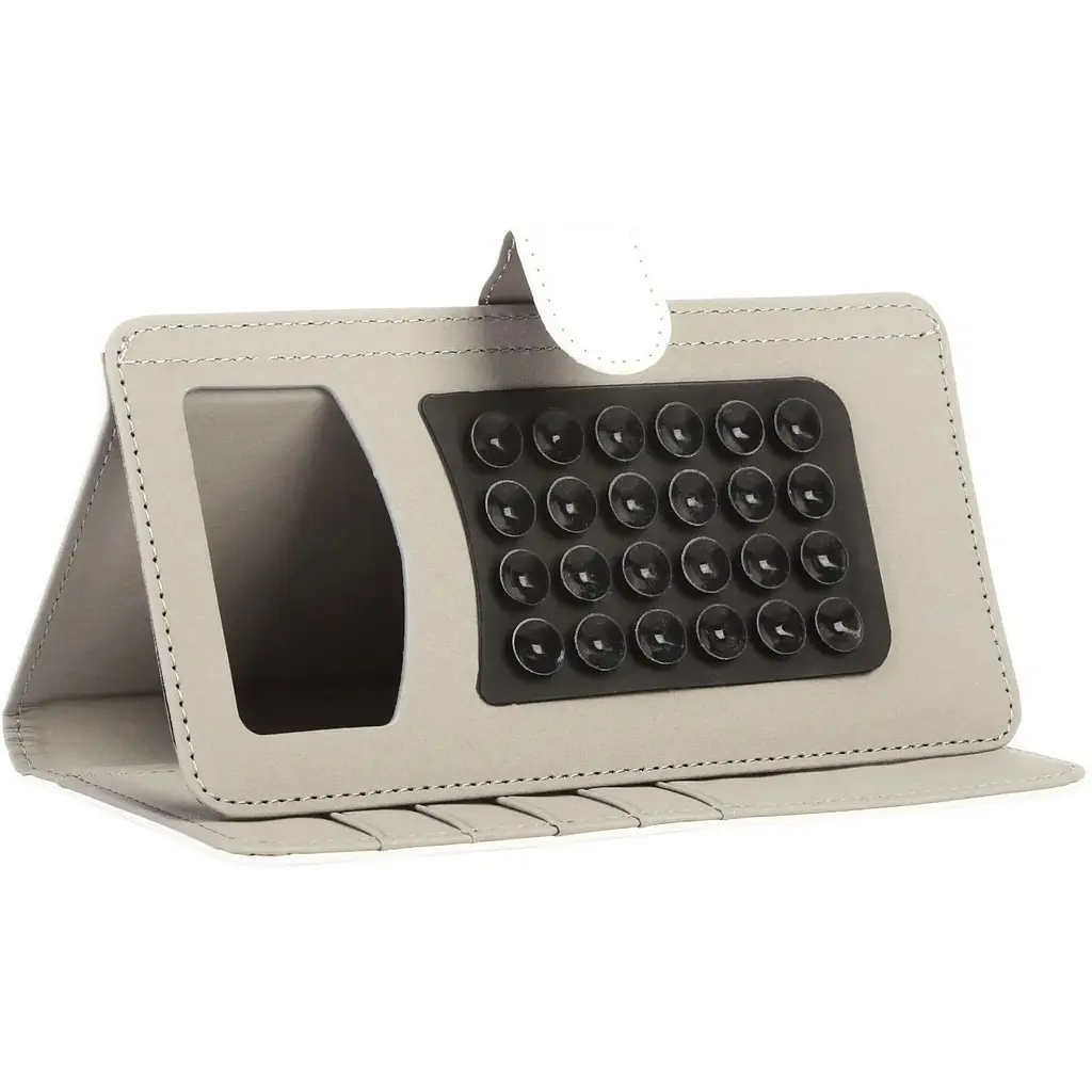 Чохол-книжка Toto Book cover PU Universal 5.5" White - фото 4