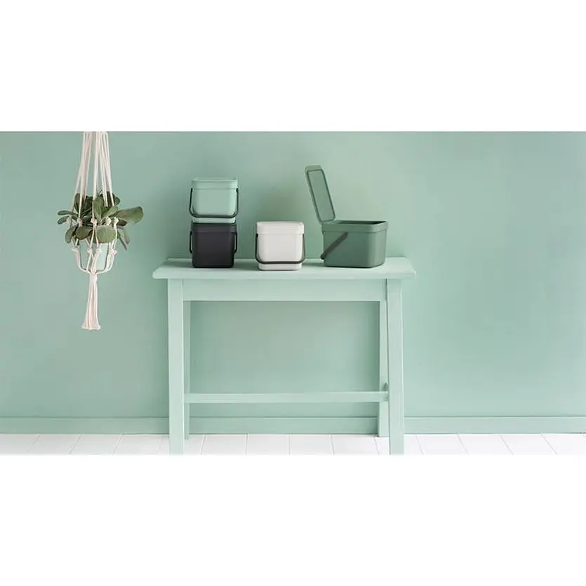 Відро для сміття Brabantia Sort&Go 6 л м'ятне (211768) - фото 5