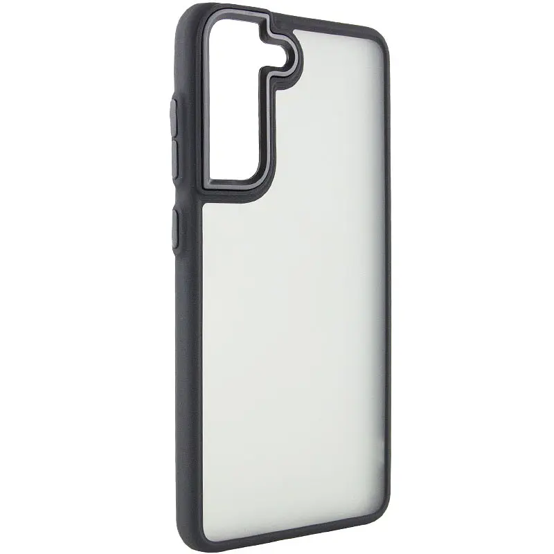 Чохол TPU+PC Lyon Frosted для Samsung Galaxy S22 Black - фото 2