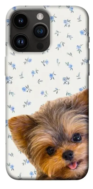 TPU чохол Demsky Cute Yorkie для Apple iPhone 14 Pro Max (6.7")