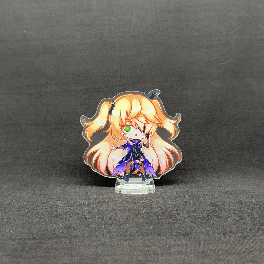 Акрилова колекційна фігурка Геншин Імпакт - Genshin Impact Chibi Фішль фон Люфтшлос-Нарфідорт 10 см - фото 2