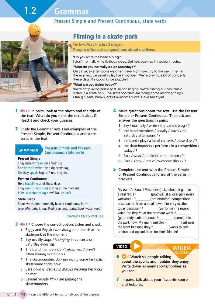 Wider World 2nd Edition for Ukraine 3 Student's Book + eBook with Online Practice - Боб Гастінгс - фото 4