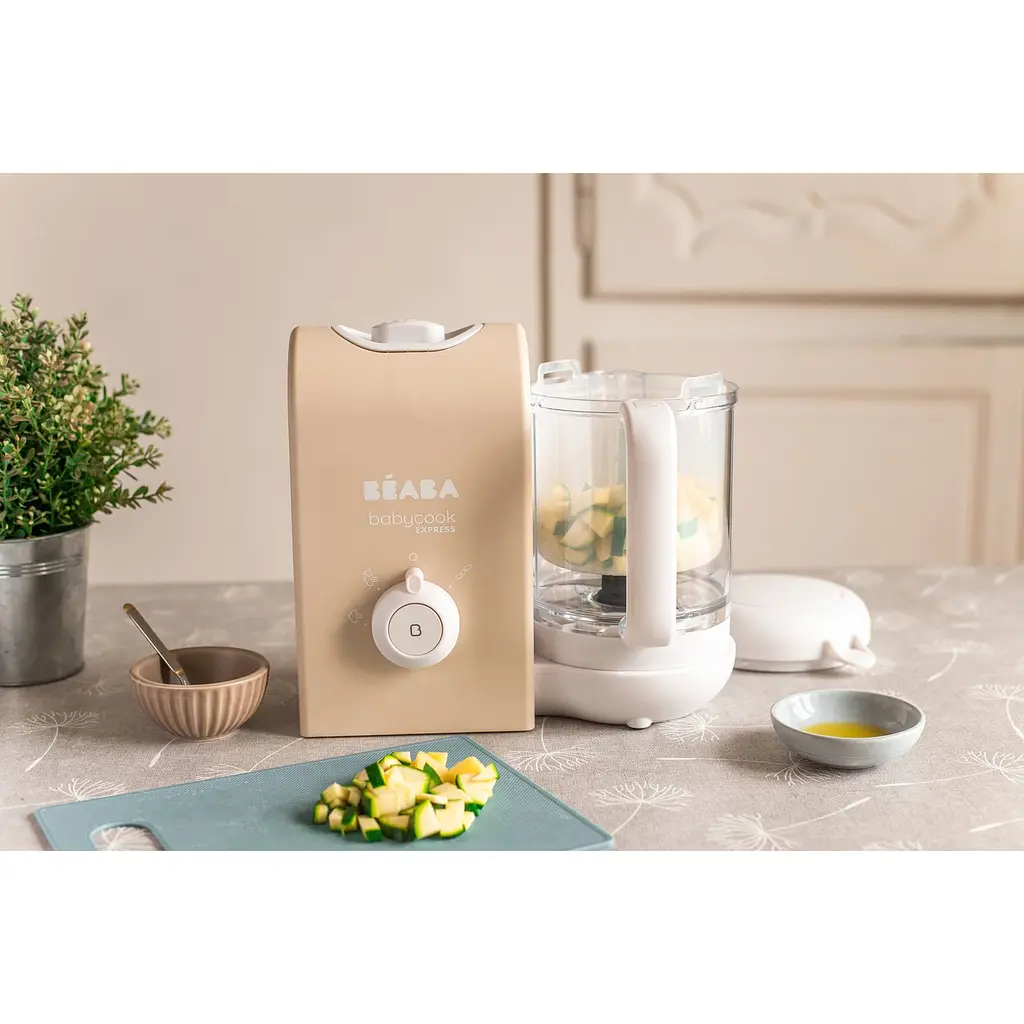 Пароварка-блендер Beaba Babycook Express Beige (916302) - фото 14