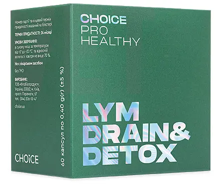 Комплекс Choice Lym Draing&Detox 60 капсул