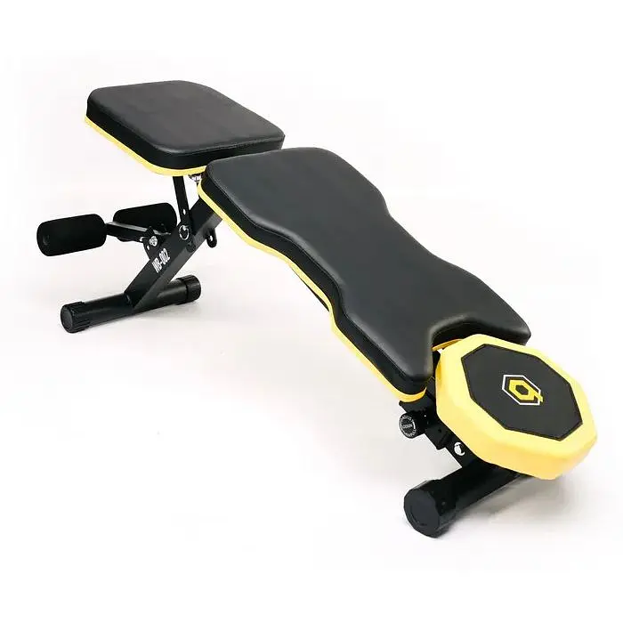 Набор Besport PowerPro гантели 2х18,5кг со скамьей WB-002 - фото 6
