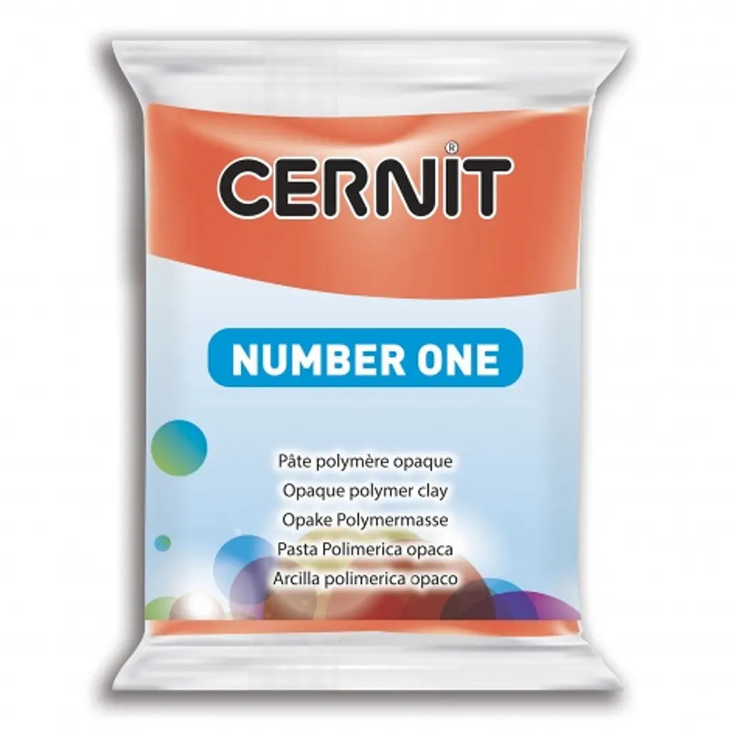 Полімерна глина Cernit Number One, 56 г., ЧЕРВОНИЙ МАКОВИЙ, (CR-CE0900056428)