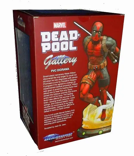 Фигурка коллекционная Diamond Select Toys Marvel Gallery Deadpool Марвел Галерея Дэдпул 27см WST DР - фото 7