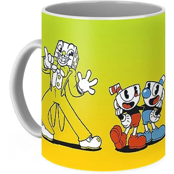 Кухоль GeekLand Cuphead Чашкоголовий Чашко-голові брати CH 02.04 330 мл різнобарвний - фото 3