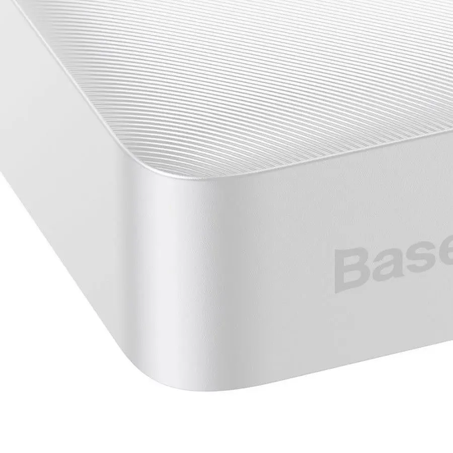 Зовнішній акумулятор Baseus Bipow Digital Display 15W 20000mAh Type-C (PPDML-J02) White [70161] - фото 7