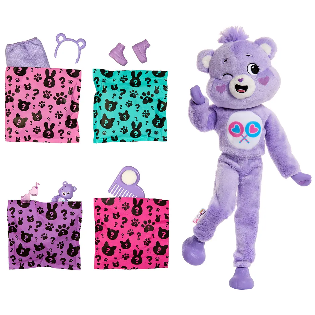 Лялька Barbie Cutie Reveal Care Bears Ведмедик Щедрівка (JCN94) - фото 2