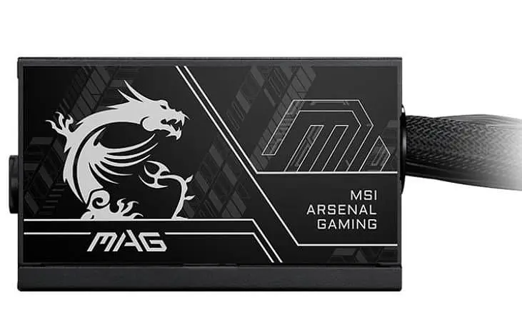 Блок живлення MSI MAG 650W PCIE5 80+ Bronze (MAG A650BN PCIE5 II) Black - фото 3