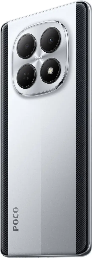 Смартфон Xiaomi Poco M8 5G 8/256GB Silver (Global) (no charger) [5G, NFC] - фото 7