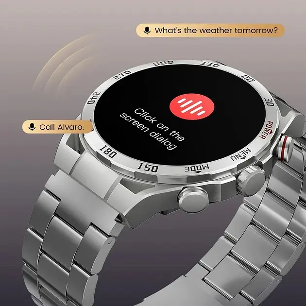 Смарт-часы Haylou Filwans GTR Smartwatch HF003 Silver - фото 2