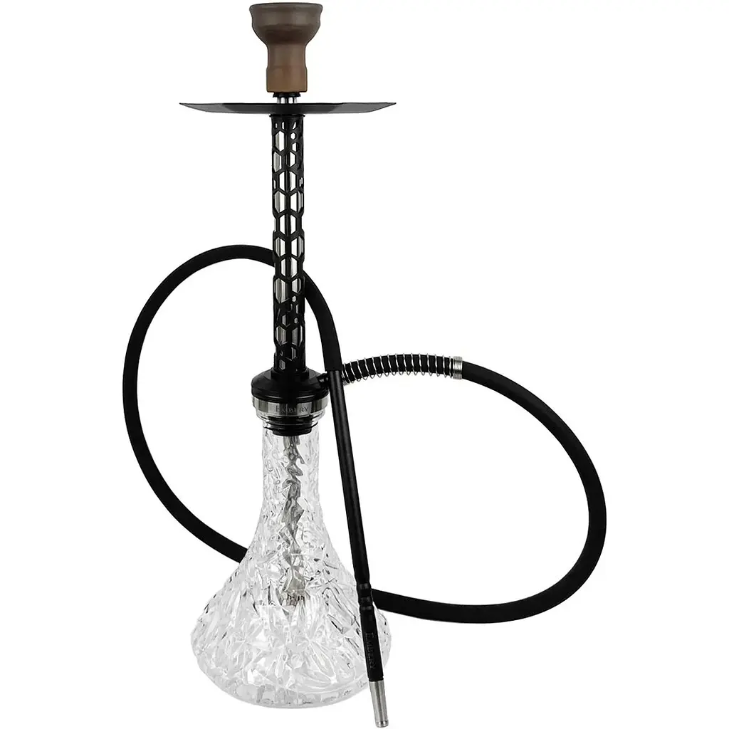 Кальян Embery MONO-H 4.0 Silver-Black Crystal Clear - фото 2