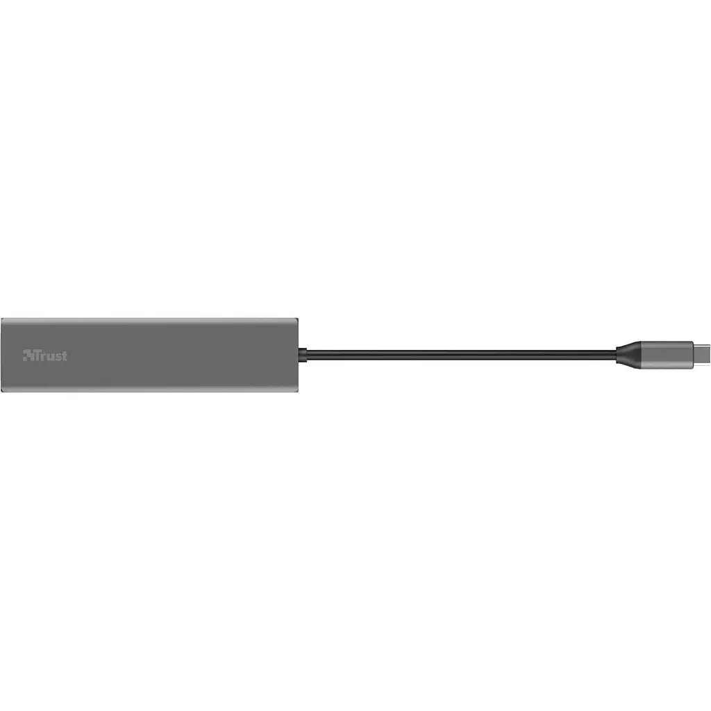 USB-Хаб Trust USB-хаб HALYX FAST 3USB+CARD READER USB-C ALUMINIUM (24191_TRUST) - фото 3