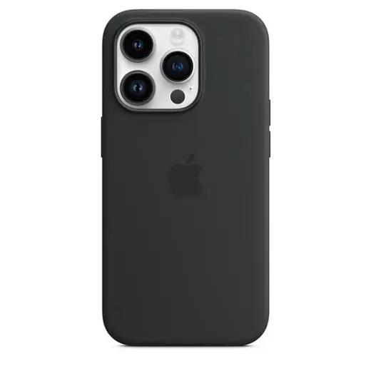 Силіконовий чохол CasePro Silicone Case with MagSafe Midnight для iPhone 14 Pro - фото 3