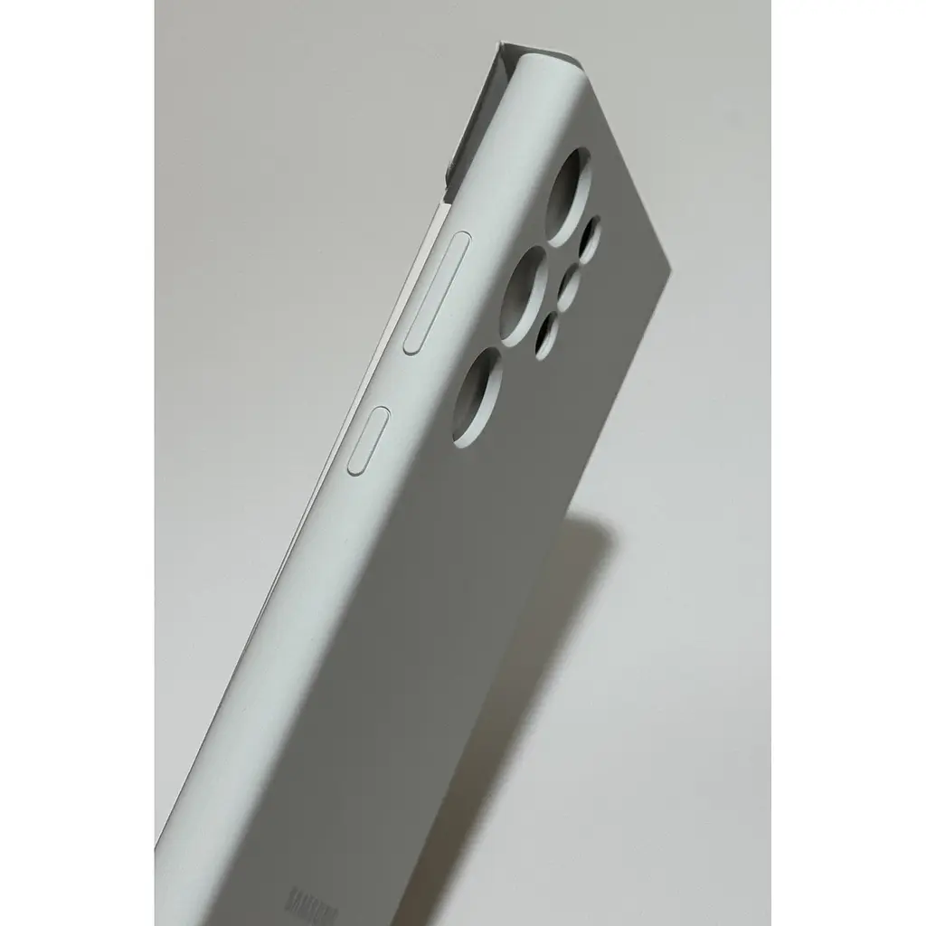 Оригінальний силіконовий чохол Samsung Silicone Case для Samsung Galaxy S24 Ultra (S928) White EF-PS928TWEGWW  - фото 5