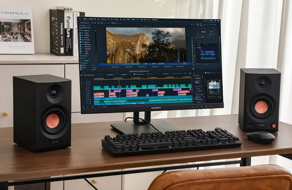 Активні студійні моніторні колонки Edifier MR-3 36W Black Bluetooth Hi-Res Audio - фото 11