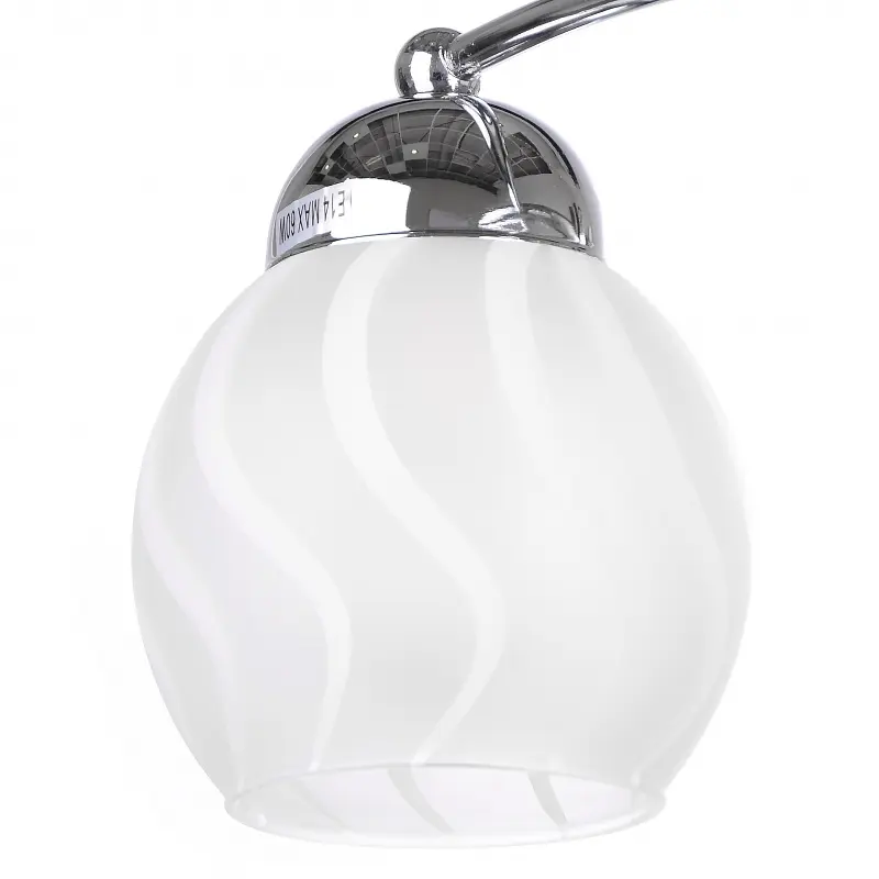 Люстра потолочная Brille классическая E14 40W CH (LK-270C/6) - фото 4