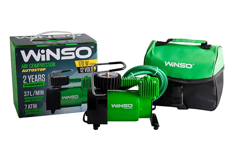 Компресор автомобільний WINSO 7 Атм 170Вт 124000
