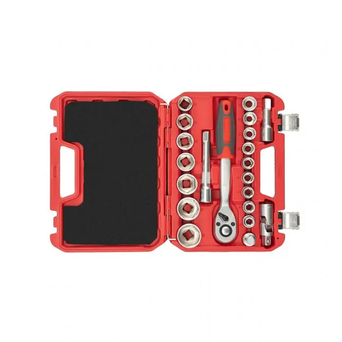 Набір інструментів 1/2" 21 од. Intertool ET-9021 у кейсі - фото 3