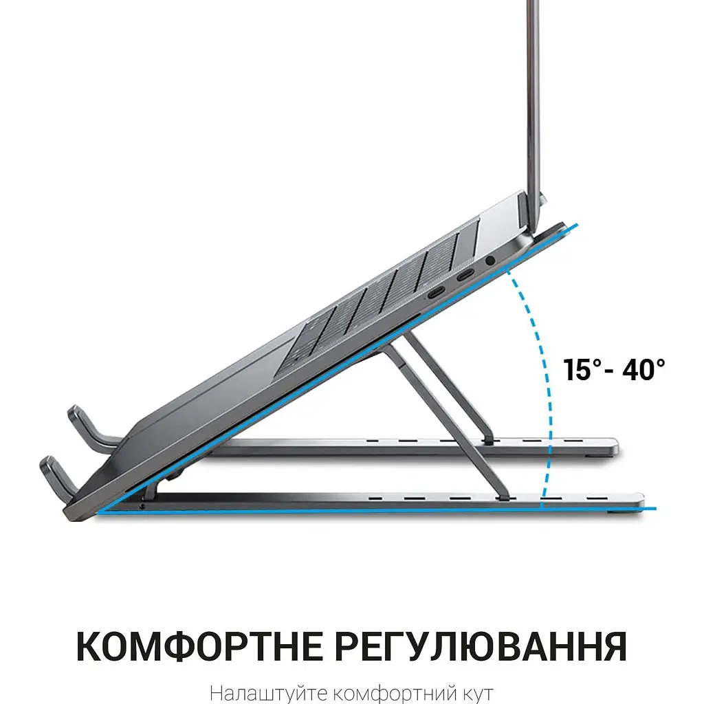 Підставка для ноутбука OfficePro LS320S Silver [144394] - фото 4