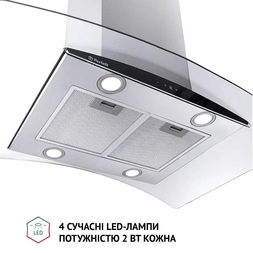 Вытяжка островная PERFELLI CGS 9632 I 1000 LED - фото 7