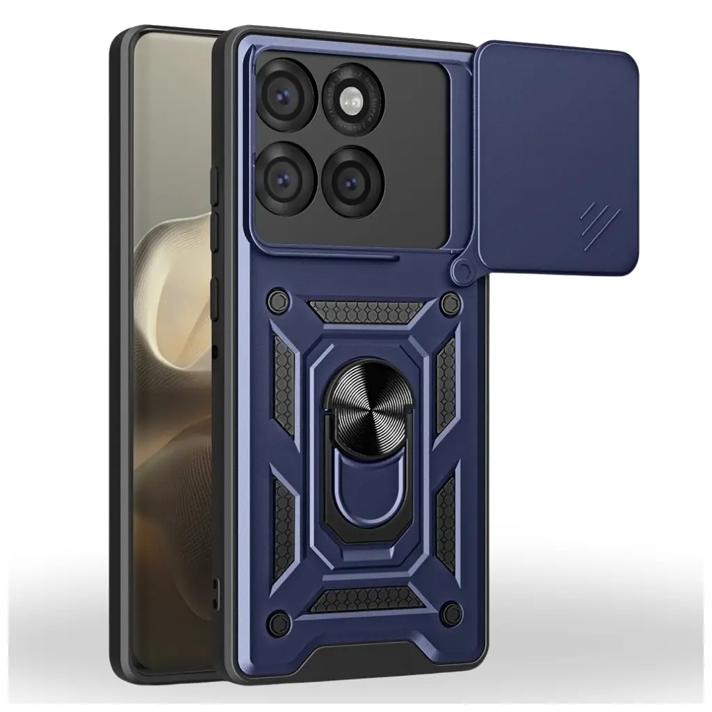 Чохол до мобільного телефона BeCover Military Motorola Edge 70 Blue (715530)