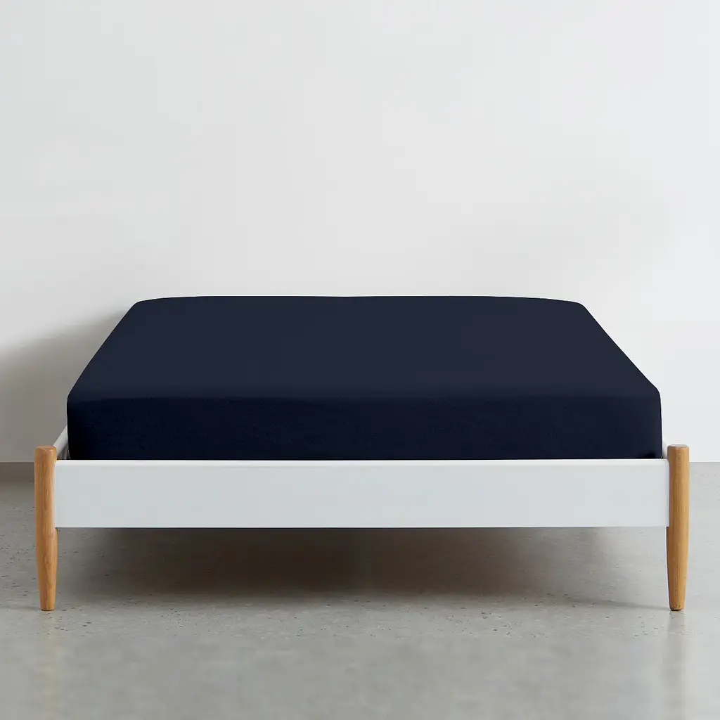 Простирадло на резинці 200х220 MIDNIGHT BLUE COSAS (4822052406960) - фото 2