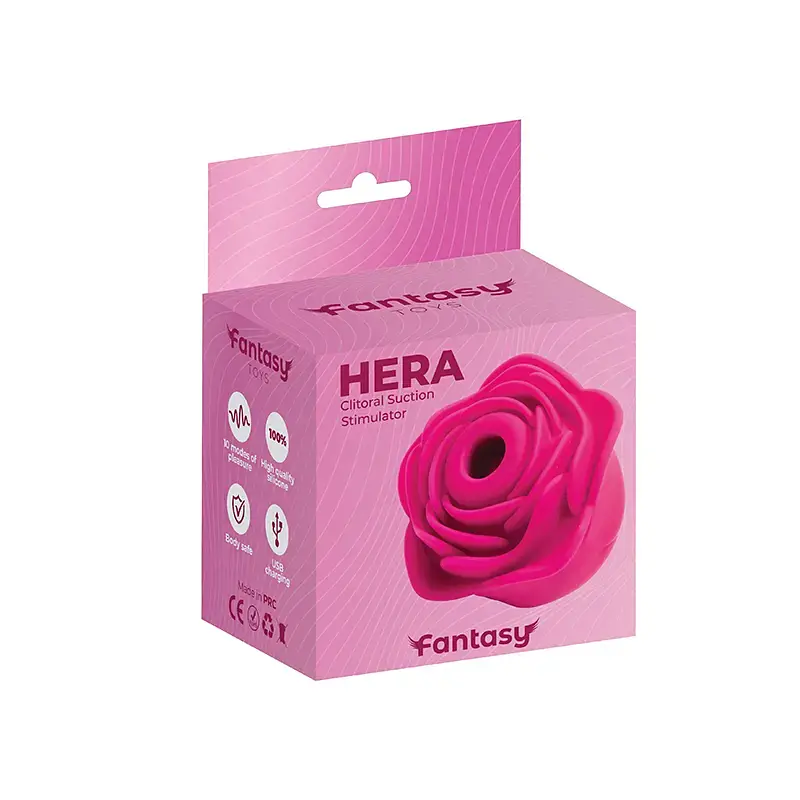 Вакуумний вібратор Clitoral Stimulator Rose Hera Fantasy 94-FT001150 103898 - фото 3