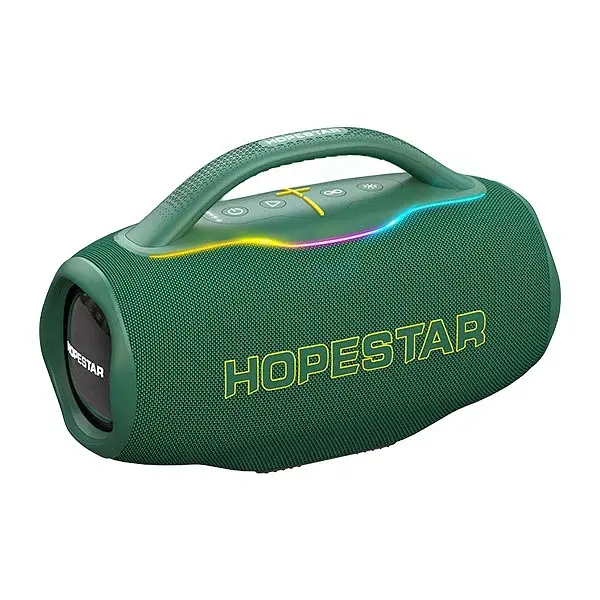 Колонка Bluetooth HOPESTAR H87 зелений дефект пакування